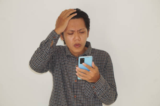 istock Young asian man a black shirt 2125900529
