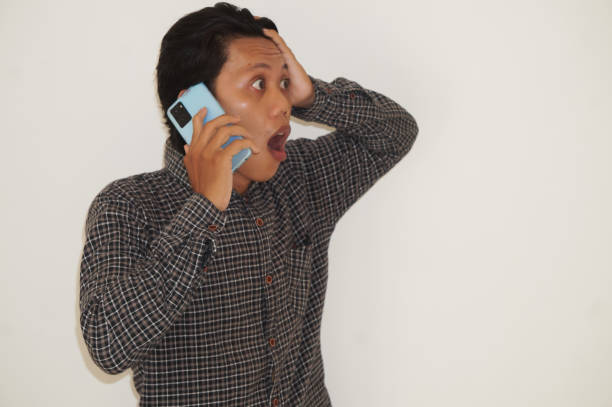 istock Asian young man in black shirt 2125906858