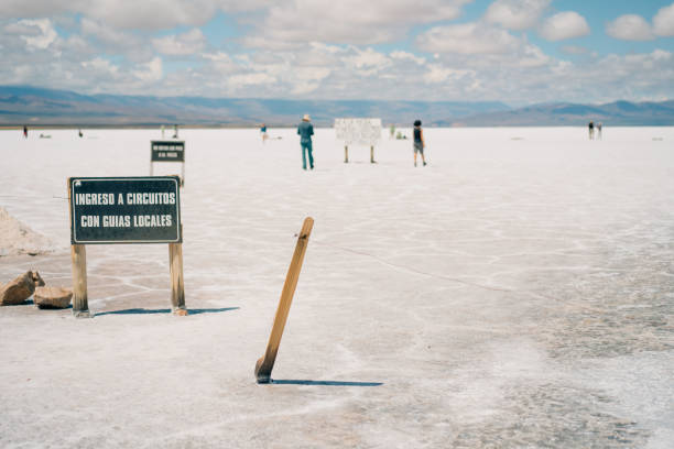 Salinas Grandes, Jujuy, Argentina - mar 2th 2024. High quality photo