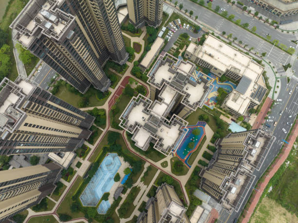 istock Aerial view of urbanization in China 2126113933