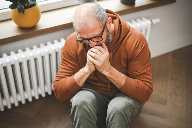 istock Mature adult man (mental burnout) 2126174324