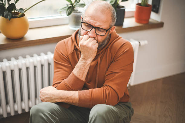 istock Mature adult man (mental burnout) 2126178480