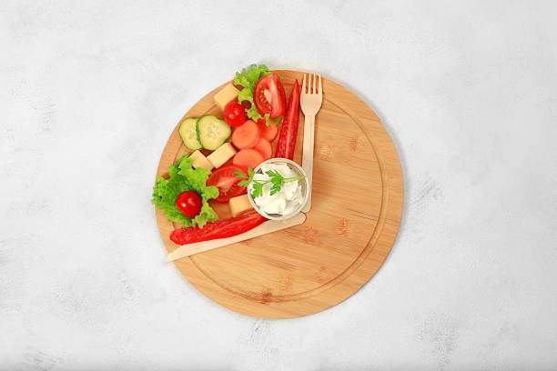 istock Diet concept and intermittent fasting. Healthy breakfast with ingredients from organic products for weight loss, healthy lifestyle. 2126262313