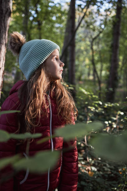 istock Beautiful girl exploring nature 2126828578