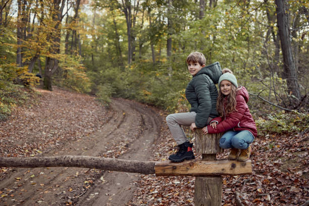 istock Beautiful children exploring nature 2126836420