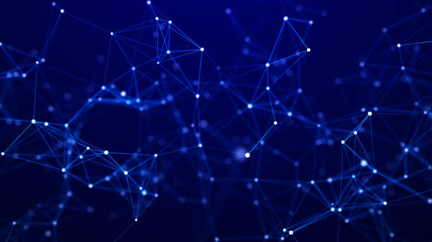 istock Abstract digital background of points and lines. Glowing plexus. Big data. Network or connection. Abstract technology science background. 3d rendering 2126936440