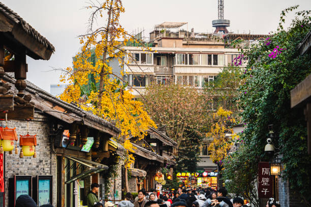 istock Chengdu Cityscape, China 2127028547