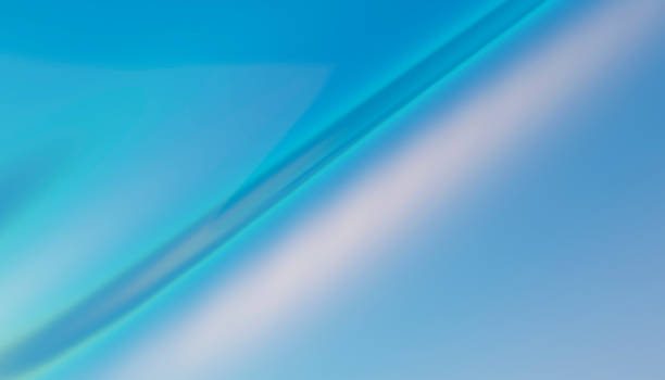 istock front view of a curved yellow line in a three-dimensional rendered image with a blue background 2127176747