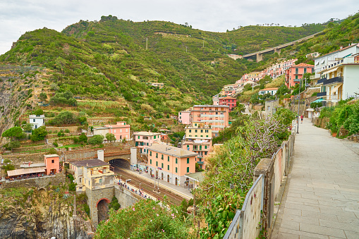 Riomaggiore is the first of the five villages in the national park of \