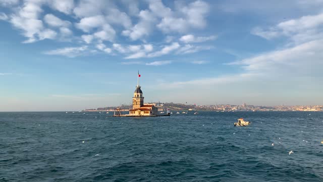 Maiden's Tower view from Istanbul