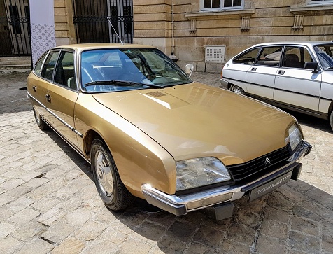 July 7, 2023, France. The Citroën CX is a large, front-engined, front-wheel-drive executive car manufactured and marketed by Citroën from 1974 to 1991