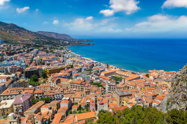 istock View at  Cefalu in Sicily, Italy 2127558129