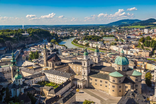 istock View at  Salzburg 2127564388