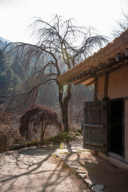 istock Korean traditional house 2127600803