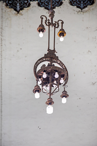 Beautiful crystal chandelier