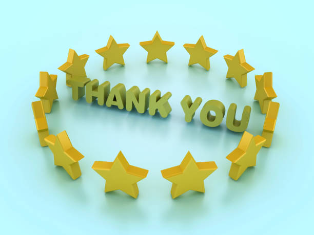 istock 3D Stars with Thank You Word 2127767467