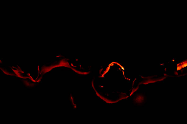istock burning paper, glowing edge of paper 2127774816