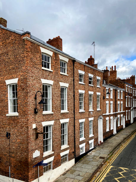 istock Georgian Houses Chester 2127777914