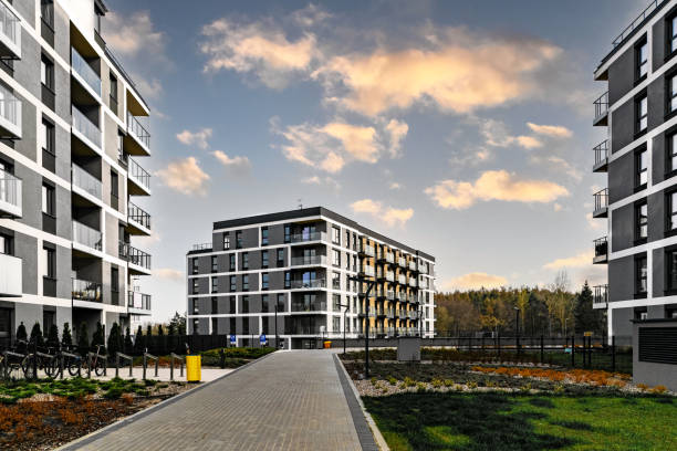 istock New houses construction. Residential house development 2127839816