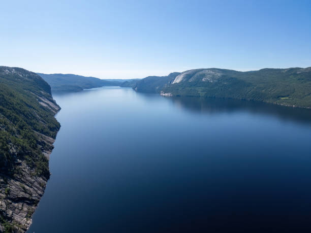 istock Lake with Alpine panorama in Norway 2127902819