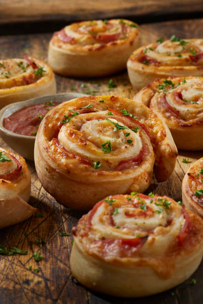 istock Baked Pepperoni Pizza Rolls 2127974058