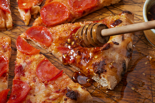 Trending Hot Honey Pepperoni Pizza