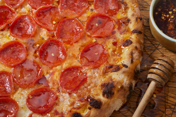 istock Trending Hot Honey Pepperoni Pizza 2127976152