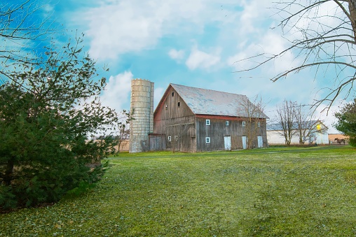 Old Weathered Barn- Howard County, Indiana
