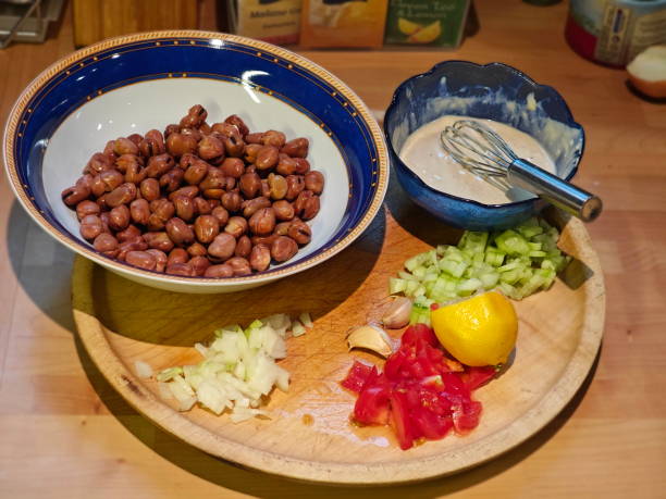 Vegan - Typical Egyptian breakfast.