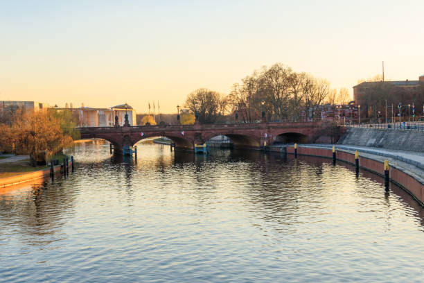 istock Moltke bridge over the Spree river in Berlin, Germany 2128255689