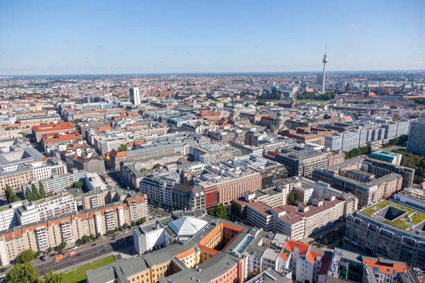 istock Berlin aerial view, sunny summer day 2128356828