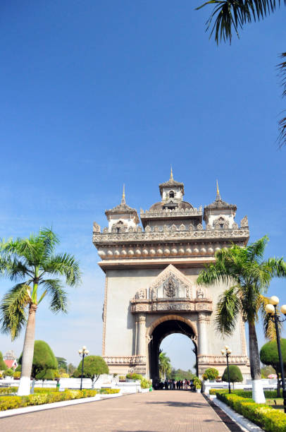 istock Patuxai Arch, Vientiane, Laos 2128450833