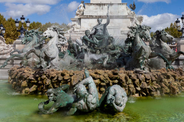 istock Monument aux Girondins Fountain in Bordeaux 2128463189
