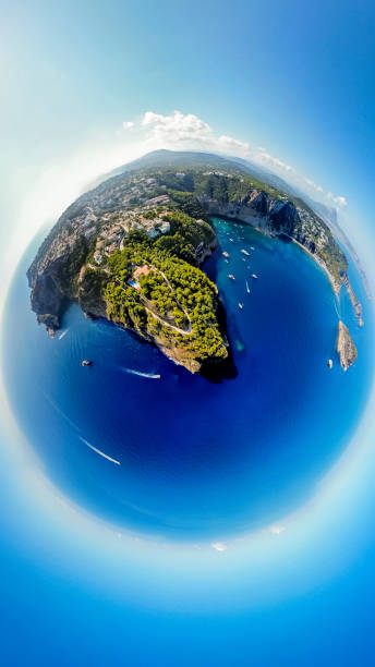 istock 180-Degree Aerial View: Costa Blanca's Majestic Coastline 2128498198
