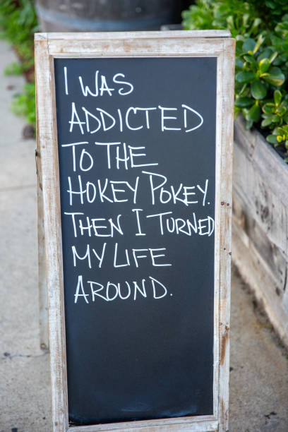 istock Hokey Pokey Sign 2128499225