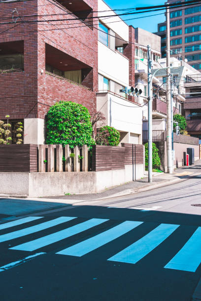 istock Street in the town, Tokyo 2128513404