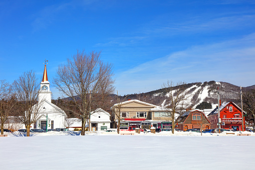 North Conway is a village in eastern Carroll County, New Hampshire. North Conway is a 4-season resort town where visitors come for skiing, shopping and the stunning fall foliage