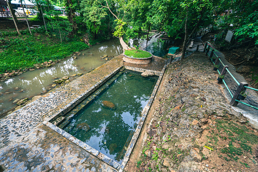 radon pool in Kanchanaburi Province, western Thailand