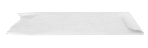 istock White adhesive paper tape isolated on white background 2128671550