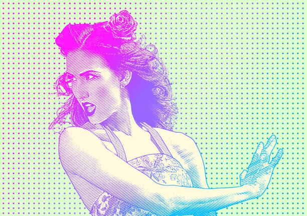 110+ Fifties Singer Stock Illustrations, Royalty-Free Vector