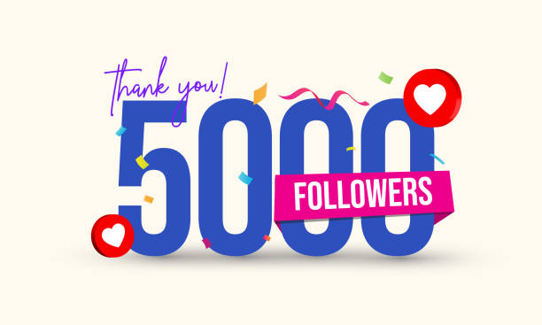 5000 Subscribers. Thank you for 5000 subscribers on social media. Five thousand or 5k followers thank you, social media celebration congratulating banner with heart icons, confetti on colorful white background. Vector stock illustration 5000 Subscribers. Thank you for 5000 subscribers on social media. Five thousand or 5k followers thank you, social media celebration congratulating banner with heart icons, confetti on colorful white background. Vector stock illustration
Thanking your 5000 public followers and customer on web channel stock illustration
Thank you 5000 followers, peoples online social group, happy banner celebrate, Vector stock illustration
5000 subscribers placard or a website template in 3D white text 5000 Subs, over maroon red vector backgrounds stock illustration
Thank you, 5k or one thousand followers celebration design. Large group of people form to create a shape 5k. Vector illustration. stock illustration Worshipper stock illustrations