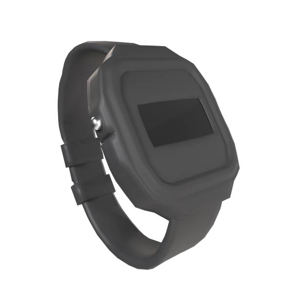 istock Black Watch isolated on white background 2128868181