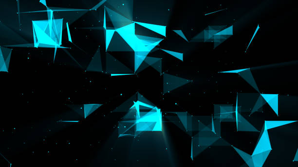 istock Abstract colorful animated screensaver in 8k quality 2128907303