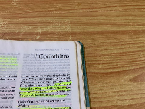 1 Corinthians New Testament Book of the Holy Bible