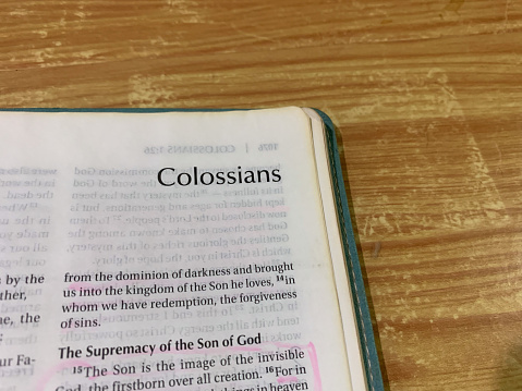 Colossians New Testament Book of the Holy Bible