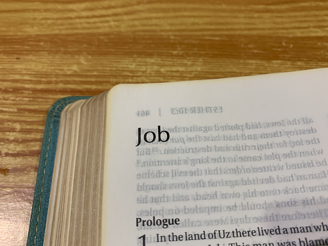 Job Nuevo Testamento Libro de la Santa Biblia photo