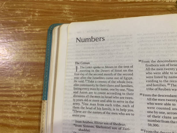 istock Numbers Book of the Holy Bible 2129117861