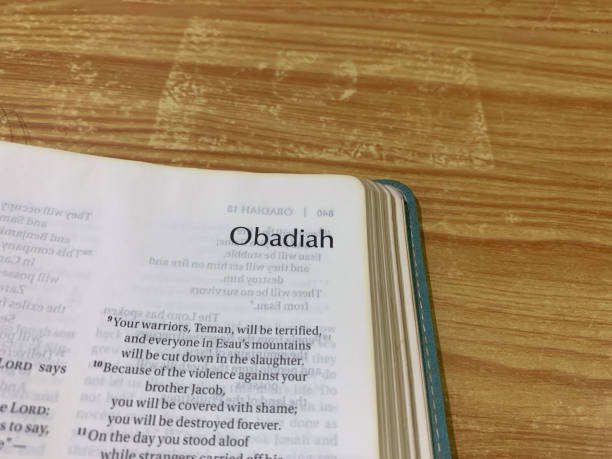 istock Obadiah Old Testament Book of the Holy Bible 2129117868