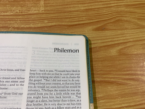 Philemon New Testament Book of the Holy Bible