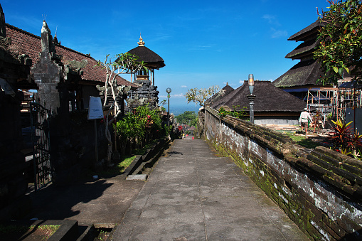 Bali, Indonesia - 06 Aug 2016. Pura Besakih Temple on Bali island, Indonesia